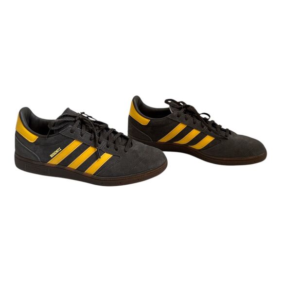 ADIDAS BUSENITZ VINTAGE SHADOW OLIVE BOLD GOLD SNEAKERS SHOES GUM5 SIZE 10.5 NEW - Picture 6 of 12